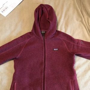 Patagonia hooded better sweater size M